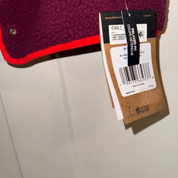 The North Face
Women's Cragmont Snap-Front Fleece Vest M - Picture 4 of 4